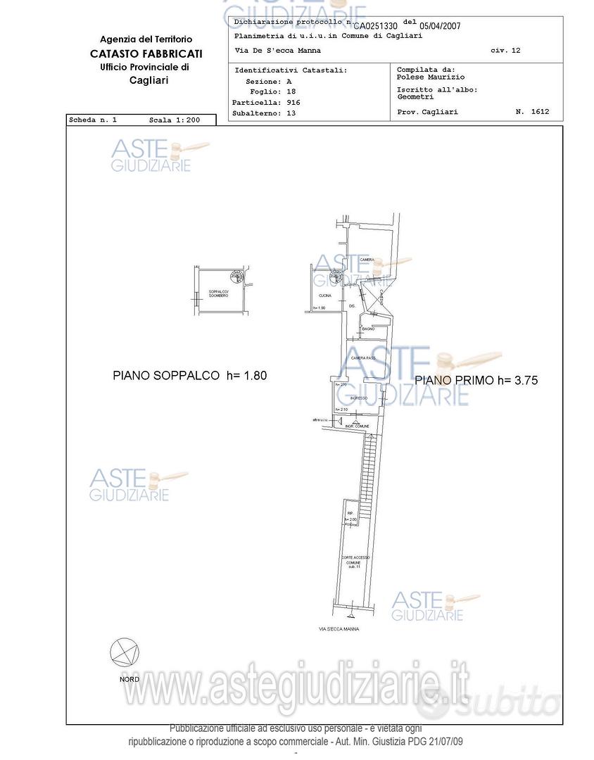 Appartamento – Casteddu/Cagliari, Stampaxi/Stampace - Altro