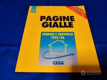 Pagine Gialle Sondrio e prov. del 1995-96