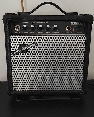 Amplificatore basso elettrico Gear4Music 15w
