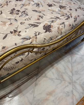 Letto in ottone