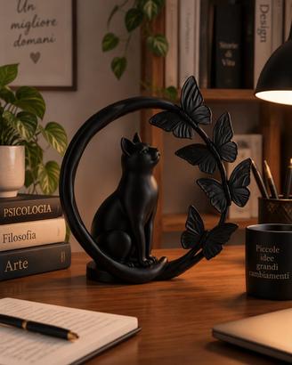 statua gatto moderno