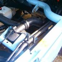 Piaggio Quargo radiatore elettroventola ponte