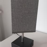 lampada da tavolo touch  con presa usb