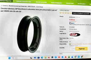 Cerchio Tubeles vespa