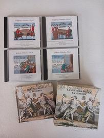 Musica classica (Bach e Mozart) 4 CD + libretto