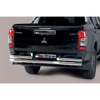 Mitsubishi L200 2019> Paraurti posteriore inox