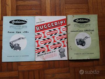 Manuali motocoltivatori