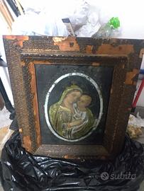 Quadro della madonna e gesu bambino
