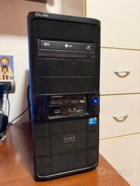 Pc core i3, 4gb ram, windows 10 pro originale ssd