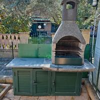 Barbecue in muratura