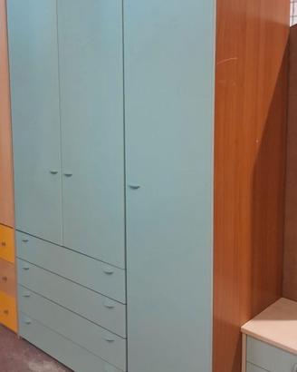 Codice: 273135  ARMADIO 3 ANTE STILE MODERNO COLOR