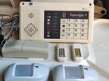 SISTEMA DI ALLARME SENZA FILI SUPERVIGILE 9