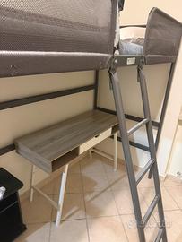 Letto a castello ikea completo materasso a seguito