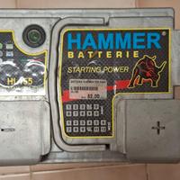 Batteria auto 55Ah 480A + Caricabatterie Starter