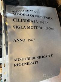 Motore Fiat 600