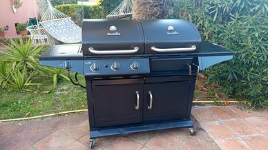 Barbecue CHAR BROOL GAS2COAL  Gas + legna/carbone