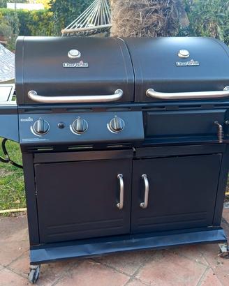 Barbecue CHAR BROOL GAS2COAL  Gas + legna/carbone