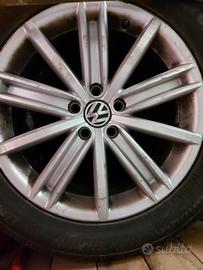 Cerchi con gomme invernali 
