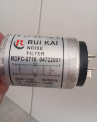 filtro condensatore lavatrice Samsung 