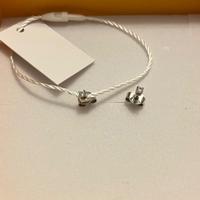 Orecchini in argento con zirconi