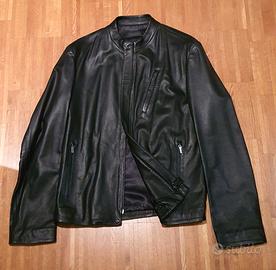 Giacca vera pelle Calvin Klein Collection 52/42 XL