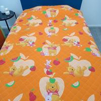 Trapunta leggera arancione Winnie the Pooh