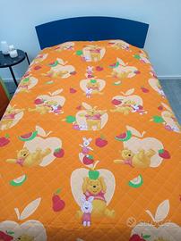 Trapunta leggera arancione Winnie the Pooh