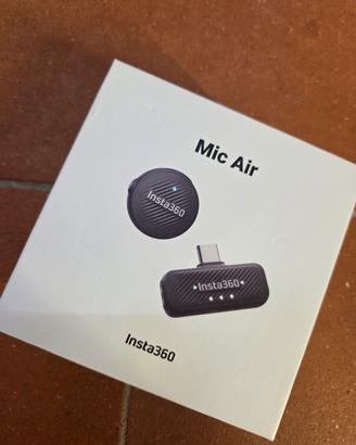 Insta360 Mic Air (1 TX + 1 RX) USB-C Sigillato