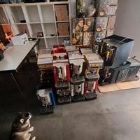 macchine caffè in blocco