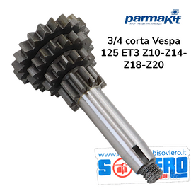 Quadruplo Parmakit cambio Ravvicinato 3/4 corta V