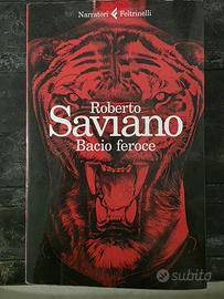 libro Bacio Feroce, Roberto Saviano