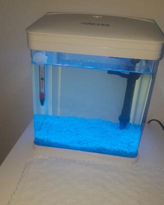 Acquario Nobleza 7lt con filtro e luce LED