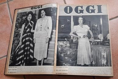 Raccolta rivista Oggi anno 1949  e 1953 