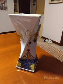 vaso ceramica faenza garofano