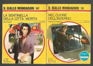 10 Libri gialli :Mondadori e racconti, anni '70