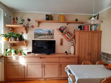 MOBILE SOGGIORNO IN LEGNO MASSICCIO