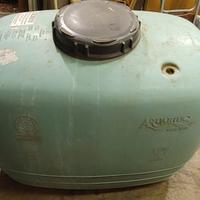 Serbatorio 500 L. e motore per autoclave