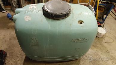 Serbatorio 500 L. e motore per autoclave
