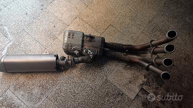 scarico originale completo Yamaha yzf r6 2017-2020