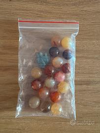 Sacchetto pietre lavorate