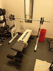 PALESTRA COMPLETA HOME GYM  + RASTRELLIERA 