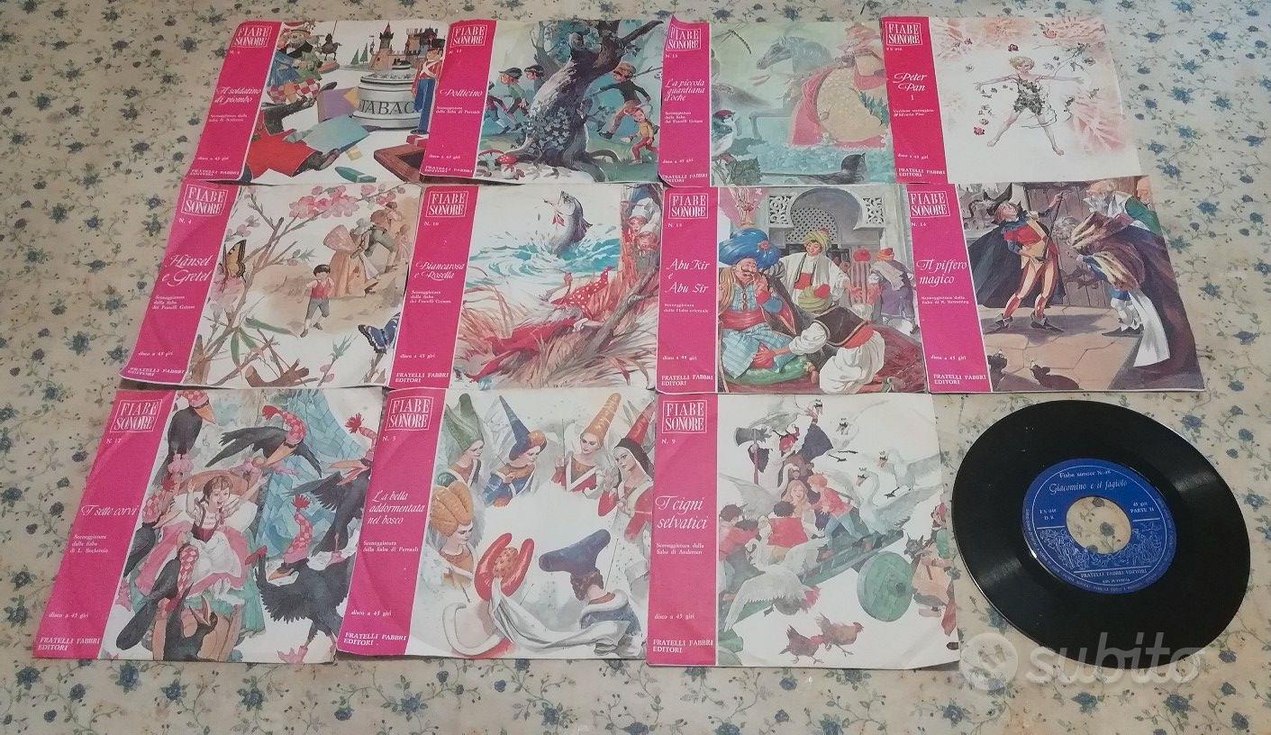 A85] Disco vinile 45 giri – Fiabe sonore – Cenerentola – 1^ e 2^ parte – Lo  Svuota Cantine Campobasso Molise