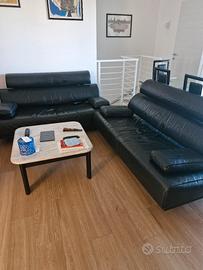  coppia divani Matteo Grassi in pelle 