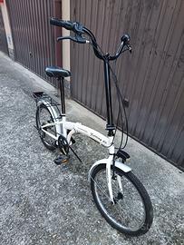 Bici Folding 20" pieghevole con marce