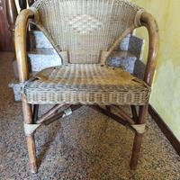 Sedia in vimini