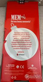 Gioco memoria coca cola