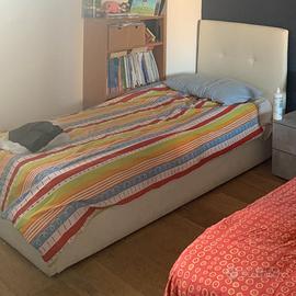 LETTO CONTENITORE SINGOLO L.94 P.205 H.108