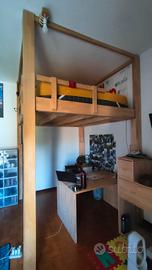 Letto a soppalco Rising Cinius