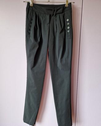 pantaloni neri Sonia Fortuna,vintage,Y2K