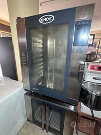 Forno Unox 10 teglie con lievitatore